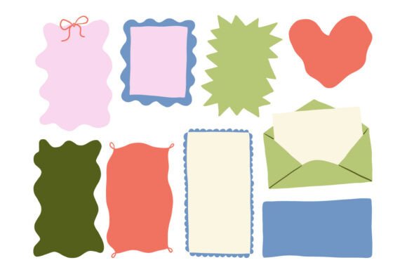 Abstract Frame Label Decorative Element: Your Design Toolkit