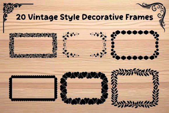 Elevate Your Work with Vintage Decorative Frames