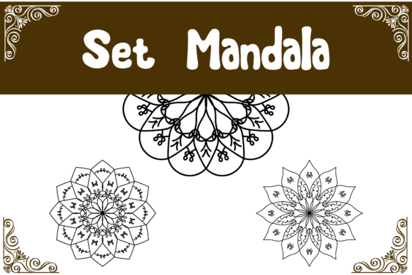 Mandala Decorative Set Circle: Elevate Your Designs