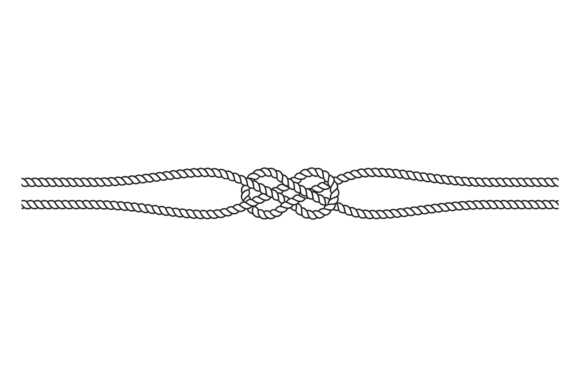 Marine Knot Decorative Border: Nautical Design Unleashed