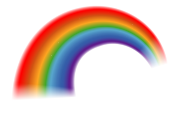 Realistic Rainbow: A Decorative Sky Element