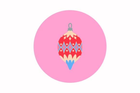 Retro Christmas Lights: A Digital Design for Festive Projects