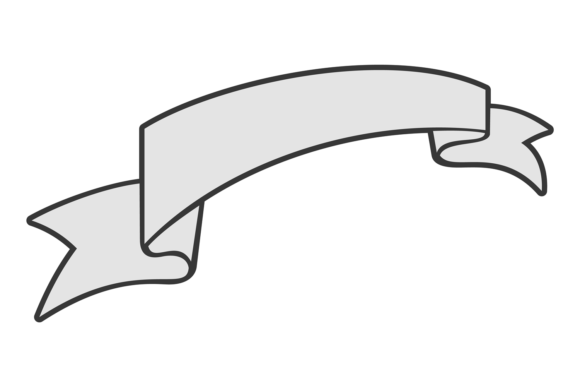 Ribbon Hand Drawn Design: Elevate Your Retro Branding